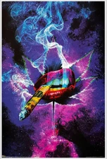 Cosmic High Non-Flocked Blacklight Poster - 24.5 " x 36.5" Laminated
