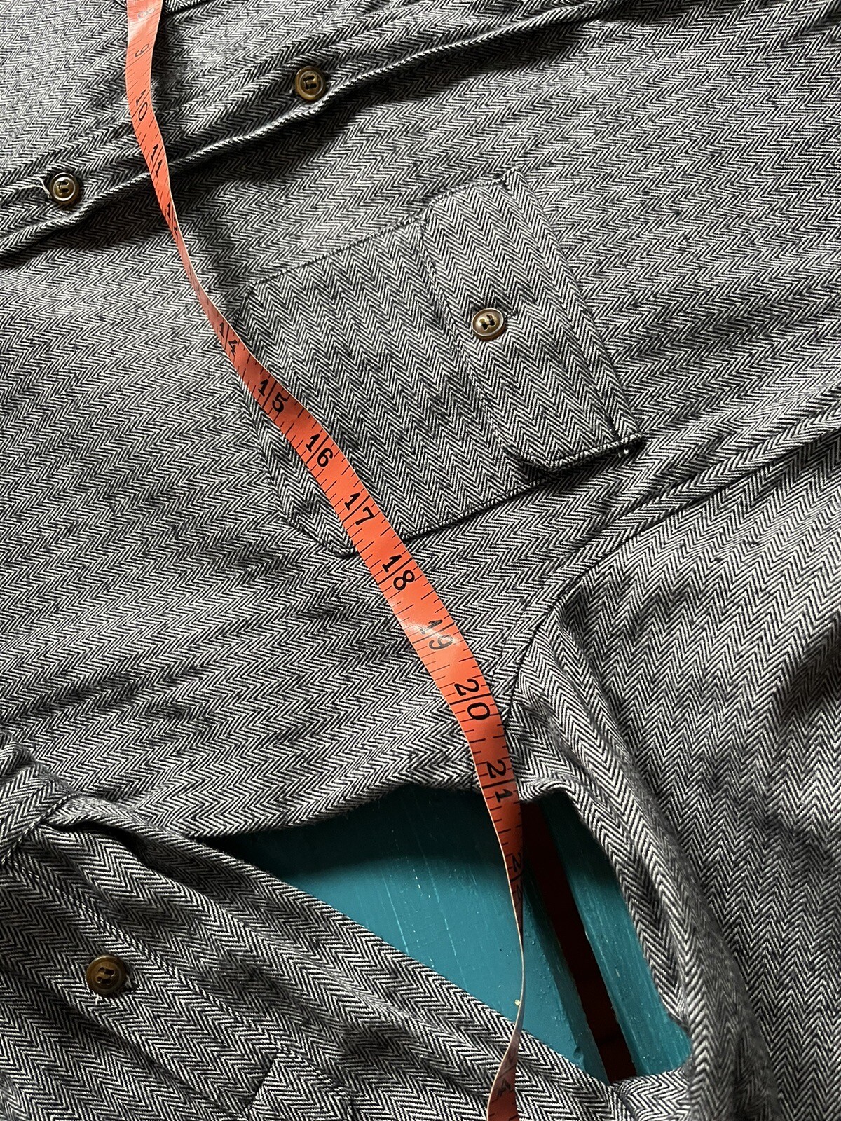 BellField Button Down Zig Zag Geometric Striped - image 12