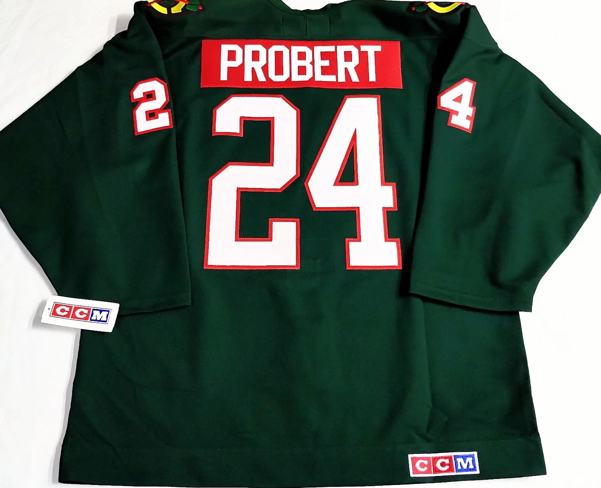 BOB PROBERT Chicago Blackhawks 1998 CCM Throwback Alternate NHL Hockey  Jersey - Custom Throwback Jerseys