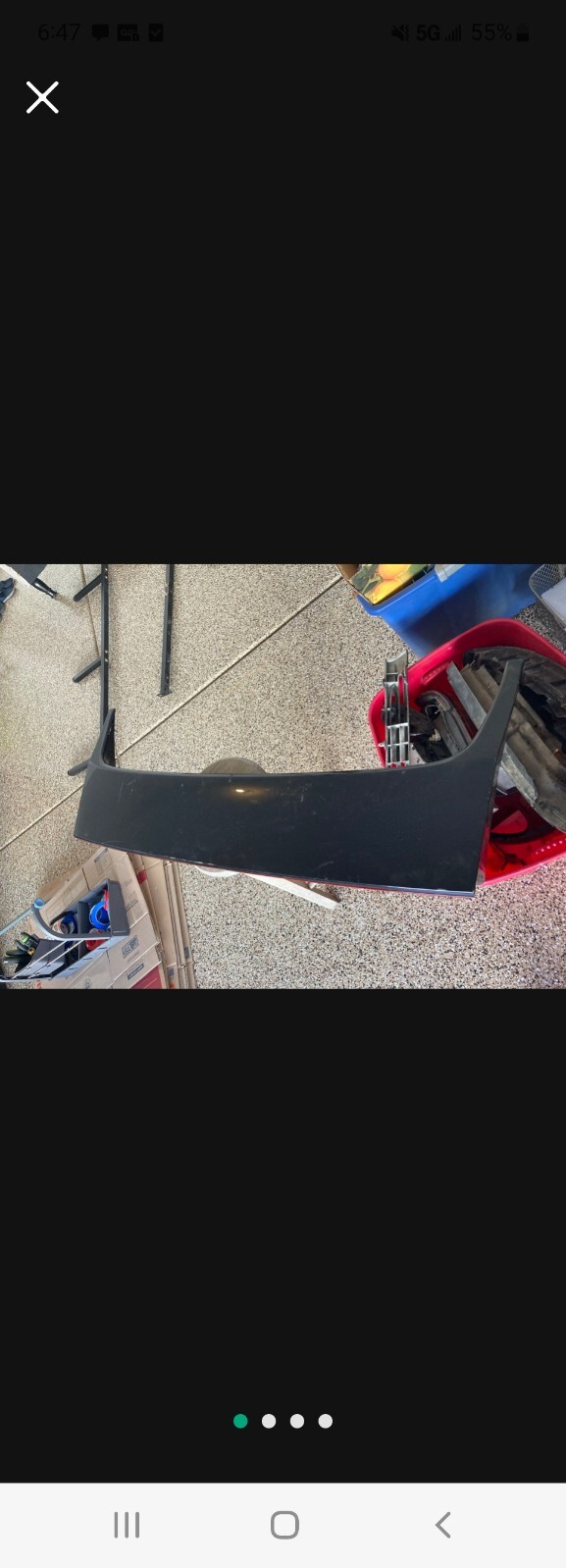 OEM 1991 - 2005 Acura NSX Rear Trunk Spoiler Wing