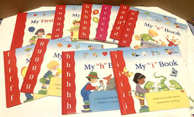 Lot of 10 Moncure My First Steps to Reading Books My First Book and A to I