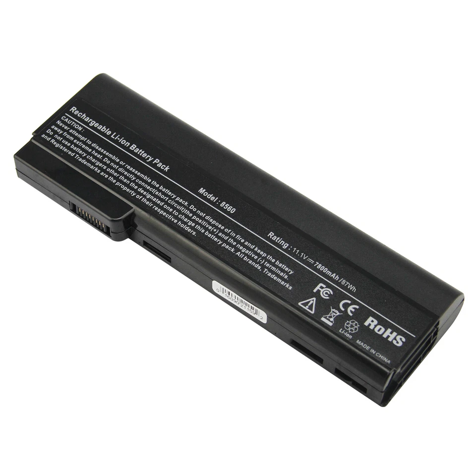 Batería 9 CELDAS para HP Elitebook 8460p 8460w 8470p 8470w 8560p 8570p CC06 CO Foto 3 de 4