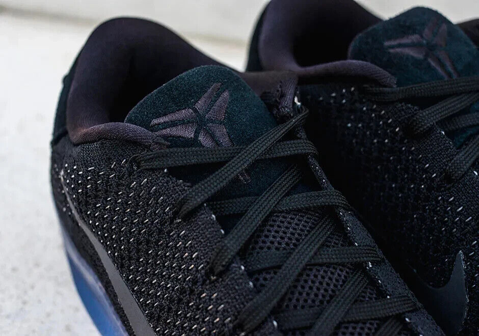 Nike Kobe XI 11 Elite Low Triple Black Space Ice Mamba Nike Kobe XI 11 Elite Low Triple Black Space Ice Mamba
