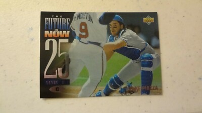 プロ野球 カード 1994 1994 UPPER DECK #47 MIKE PIAZZA THE FUTURE IS NOW BASEBALL CARD | eBay