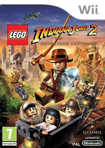 Lego Indiana Jones 2 Przygody Dalej Wii Nowe i oryginalne opakowanie - Zdjęcie 1 z 1