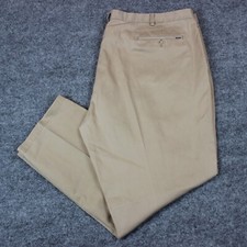 Polo Ralph Lauren Pants Men's 50x32 Beige Chino Classic Fit Coin Pocket Khaki