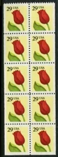 US Pane #2527a 29c Flower  Folded ,252799