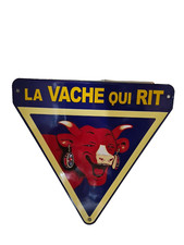 plaque émaillée la vache qui rit 