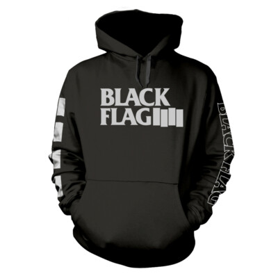 Black Flag 'Logo' (Schwarz) Pullover Kapuzenpullover - NEU & OFFIZIELL!