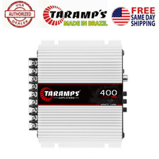 TARAMPS 400 TRIO AMPLIFIER 2 OHMS 400W RMS - USA DEALER - SAME DAY SHIPPING