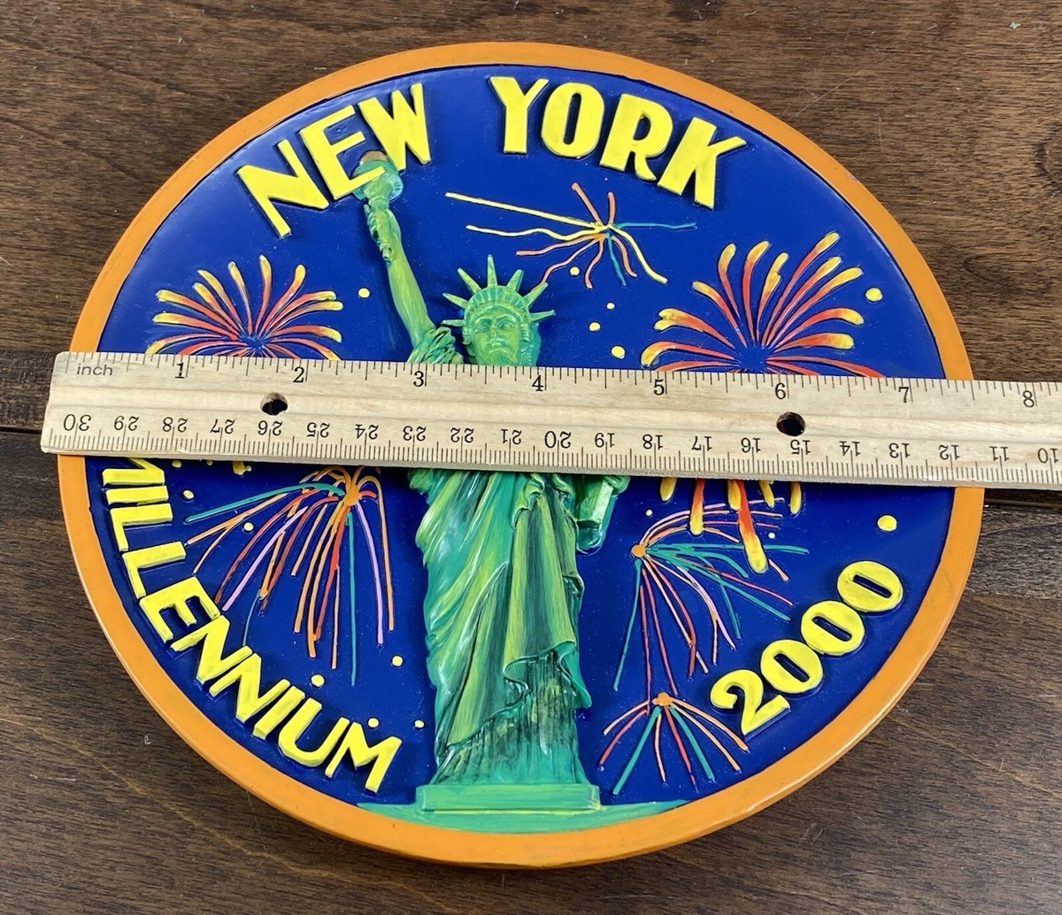 2000年限定 THE Millennium PLate Plate-royal WORCESTER Porcelain MILLENNIUM Plate, Year 2000