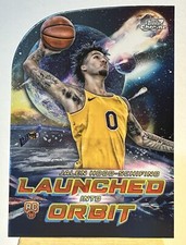 2024 Topps Chrome Cosmic RC Jalen Hood-Schifino launched Into Orbit #LIO-9 ￼￼