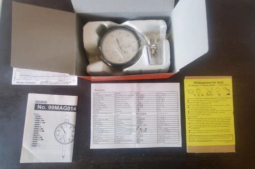 Mitutoyo 2358SB-10 dial test indicator .0001, .010" per revolution