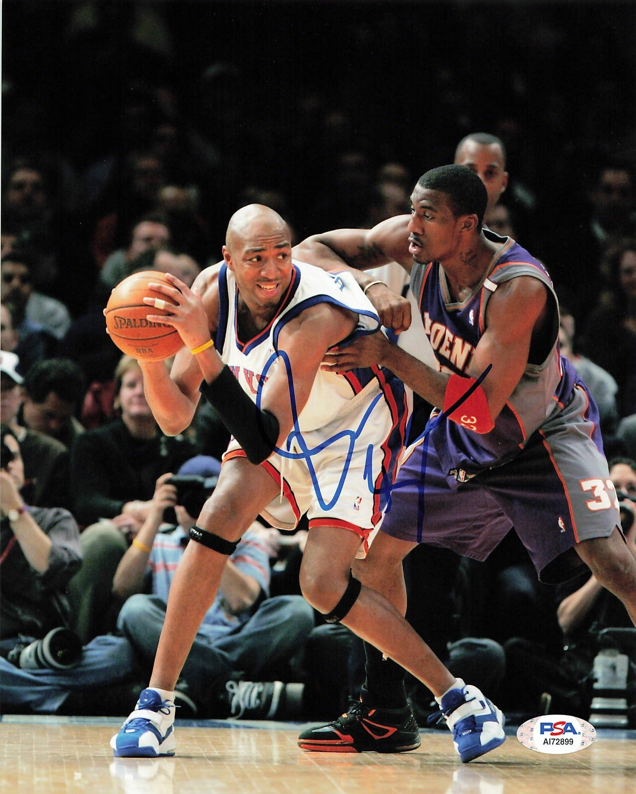 Vin Baker signed 8x10 photo PSA/DNA New York Knicks Autographed 