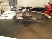 Vintage 1993 COX Attack Cobra Thimble Drone Helicopter Free Flight Is Complete