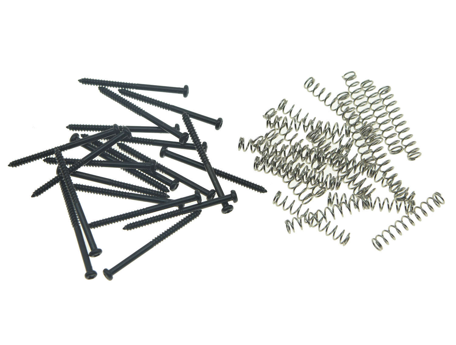 20pcs Bass Guitar Pickup Mounting Screws Springs Fits P or J Bass or
