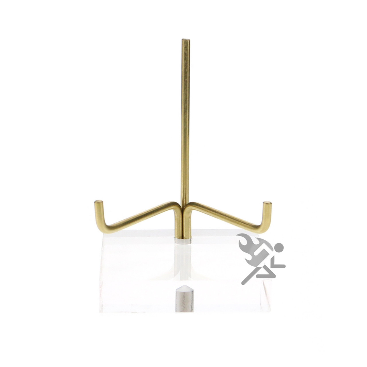 OnFireGuy Mineral Geode Fossil Display Stand, Adjustable Metal Arm 3-1/2" High