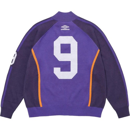 Supreme Umbro Zip Up Sweater Purple - Bild 2 von 3