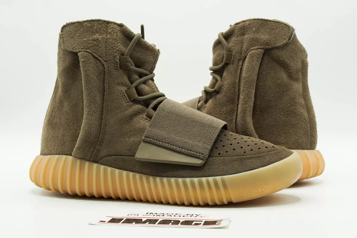 Verklaring Bekwaamheid Metalen lijn ADIDAS YEEZY BOOST 750 USED SIZE 7 LIGHT BROWN GUM CHOCOLATE BY2456 KANYE  WEST | eBay