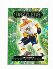 Ryan Johansen ~ 2022-23 Upper Deck Series 1 Hockey ~ Dazzlers Green DZ-5