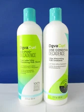 DevaCurl DECADENCE No Poo Cleanser & One Condition Conditioner 12 oz ea DUO