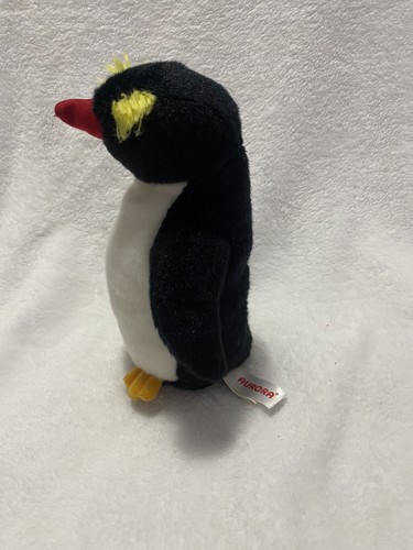 Aurora RockHopper Penguin Plush Stuffed Animal Toy Black And White - Picture 4 of 4