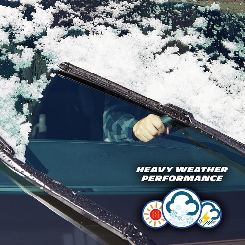 Driver+Passenger 2-Wiper Set: For Michelin 26"+22" Beam Blades 18-260/18-220 - Picture 3 of 11