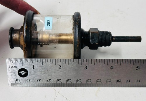 D.T. WILLIAMS VALVE CO. n. 2 OLIATORI A CANNA ottone Hit Miss motore a gas antico 3/8" - Foto 16 di 17