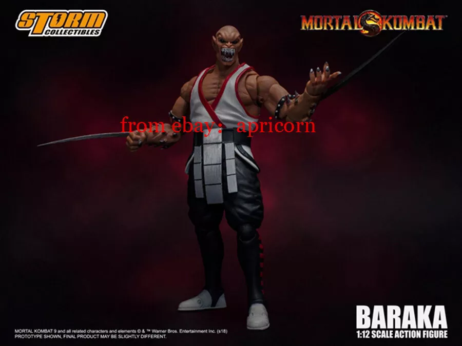 Mortal Kombat 1/12 Scale Pre-Painted Action Figure: Baraka