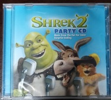 Shrek 2 Party 2004, CD, Dreamworks 6 songs 6 Karaoke Tracks w/ Donkey