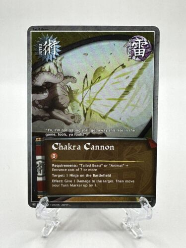 🔥Naruto CCG-Chakra Cannon-J-853-1st Edition-Foil-Weapons of War-M/NM!🔥 - Picture 1 of 2