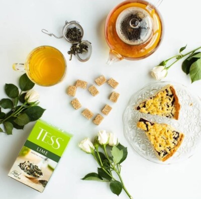 TESS - Lime 100 gr. - Green Tea, Citrus Peels