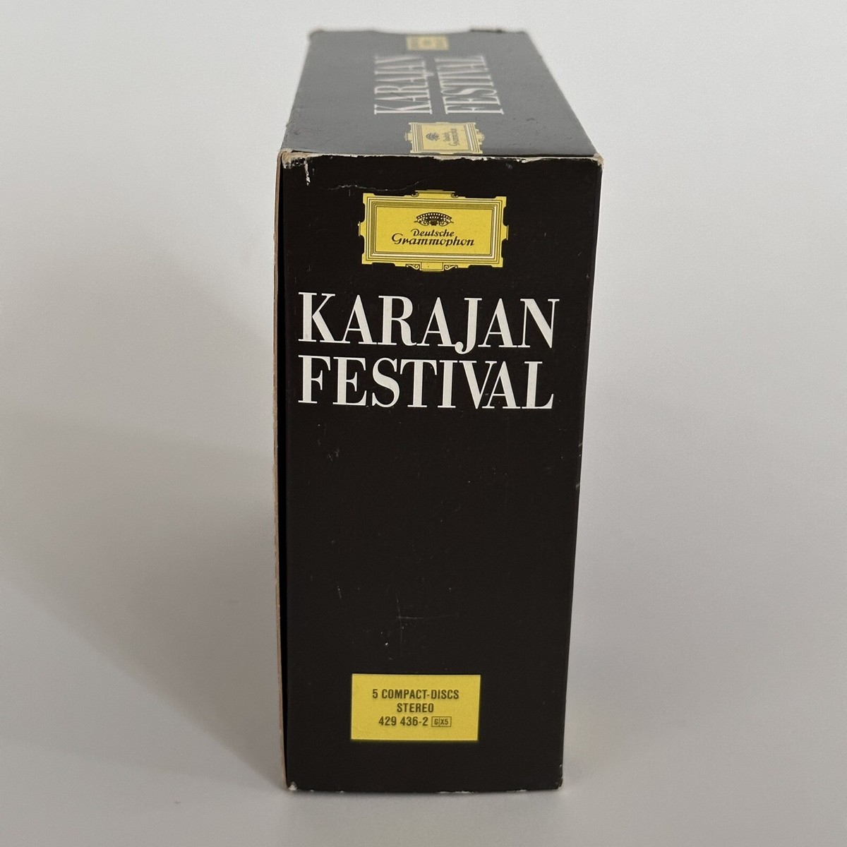 Karajan Festival [Deutsche Grammophon DG 5 CD Box Set] CDs are