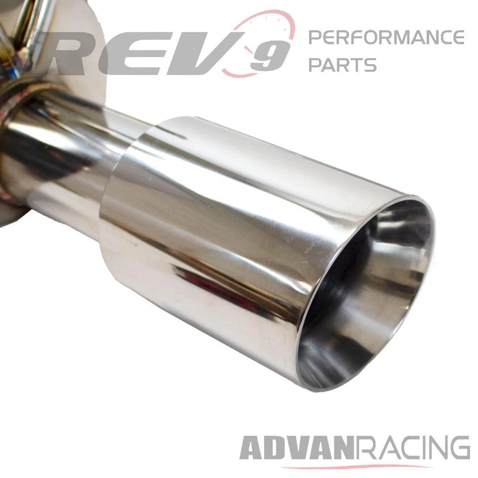Kit de escape trasero gato acero inoxidable Rev9 FlowMAXX tubo de 3" para ILX 2,4 L (DE1/2/3) 2... Foto 4 de 4