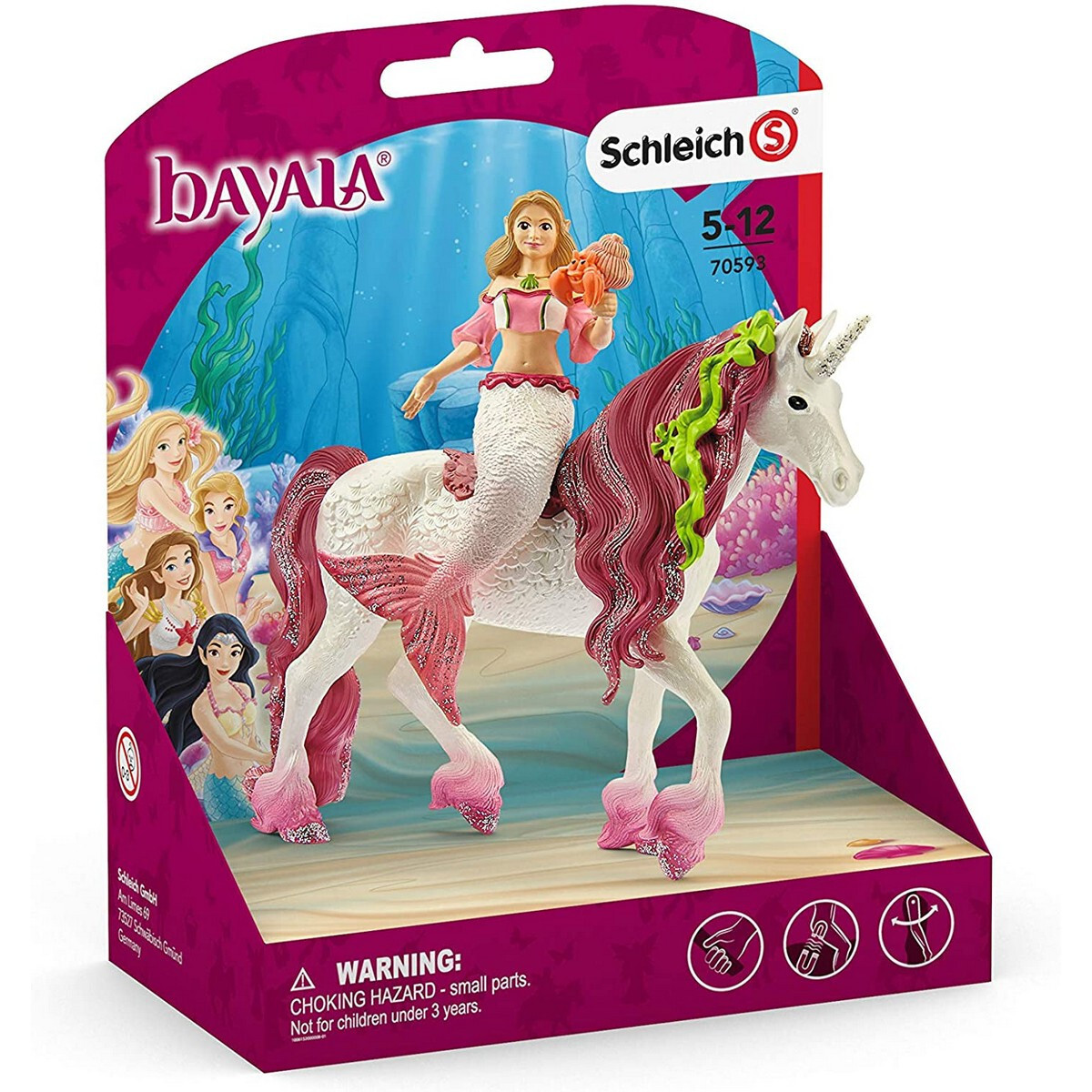 Schleich Bayala Sirena Feya Sul Unicorno Da Mare 70593