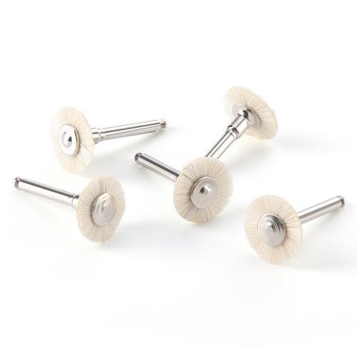 5pc/kit Dental composite Silicone White goat hair finishing polishing Cup Mendre - Picture 8 of 14