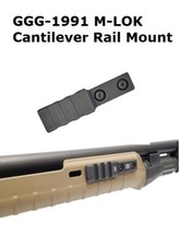 GG&G GGG-1991 GGG1991 - M-LOK Cantilever 3-Slot Rail Light Mount - NEW!
