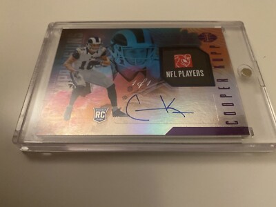2017 COOPER KUPP Panini Illusions First Impressions 1/1 RAMS