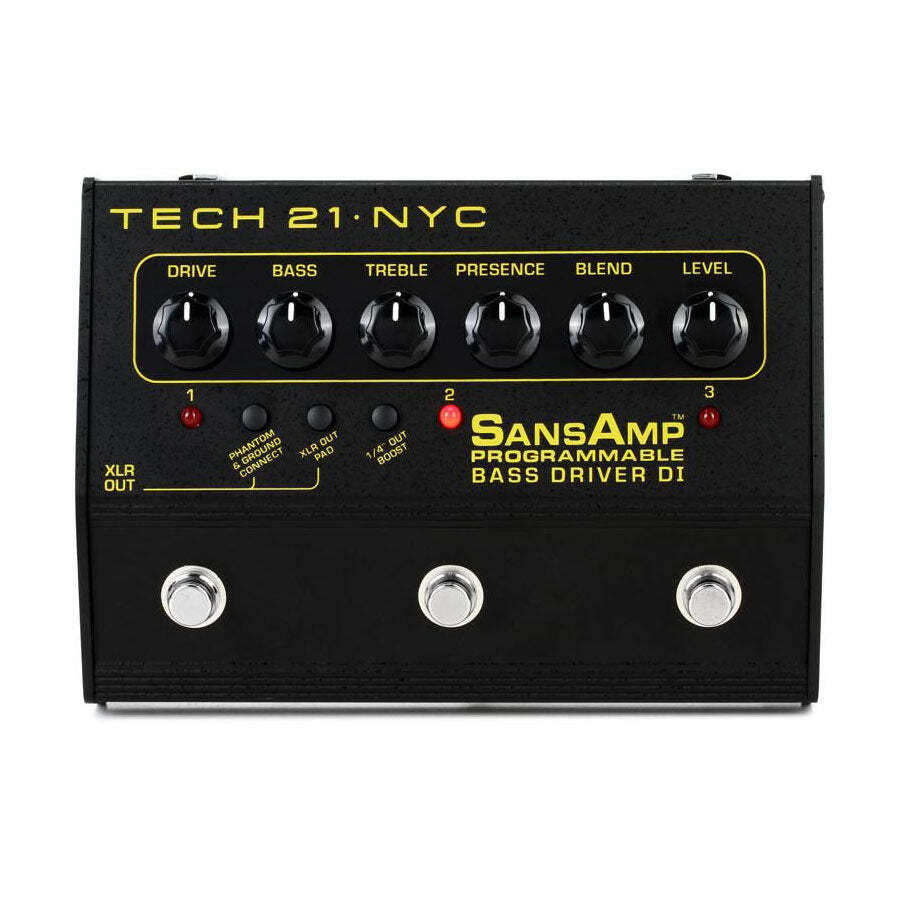 TECH 21 NYC SansAmp Bass D DI　プリアンプ 高額買取実施中!!】SANSAMP サンズアンプ プリアンプ TECH 21