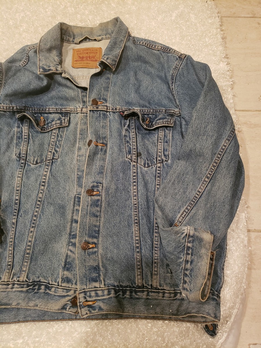 古着 Levi's 70507-0389 Denim Jacket XXLサイズ 楽天市場】Levi's リーバイス 70507-0389 デニムジャケット