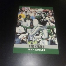 1990 Pro Set Chris Carter #246 Philadelphia Eagles