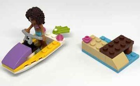 2013 LEGO Friends Water Scooter Fun (41000) - Retired