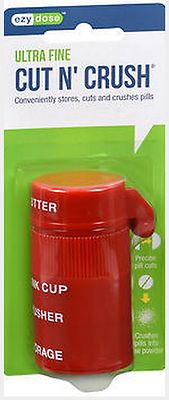 CUT N' CRUSH Pill Splitter And Crusher Ultra Fine Ezy Dose 67825