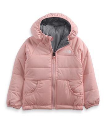 THE NORTH FACE Kids' Reversible Perrito Hooded Jacket, Peach