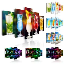 COCKTAIL SUMMER PARTY Canvas Print Framed Wall Art Picture Photo Image 030107-16