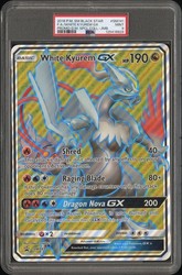 White Kyurem GX SM141 Full Art Holo Promo