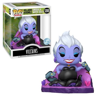 Funko Pop! Deluxe: Disney - Villains Assemble: Ursula with Eels (Assemble) (Spec