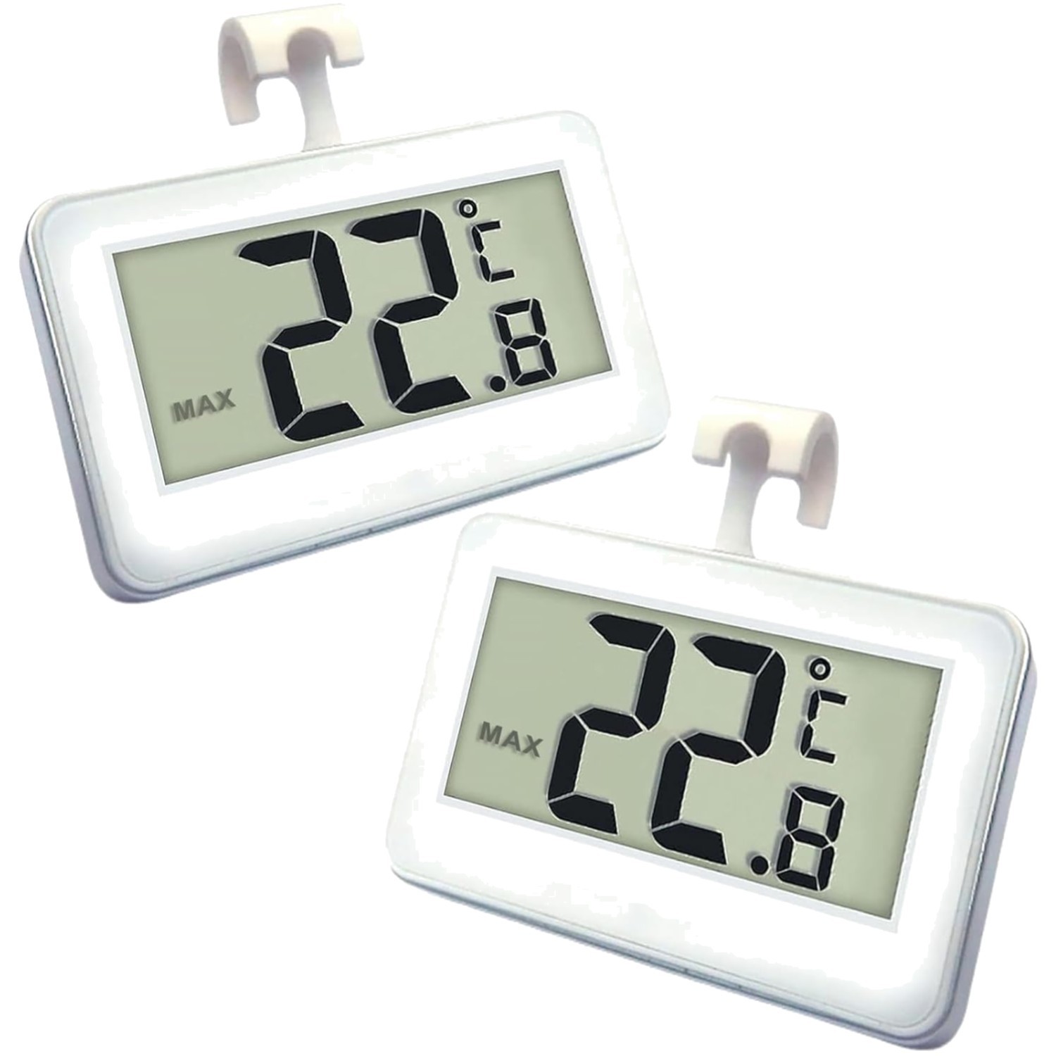 Digitale Kühlschrankthermometer mit Einfach Ablesbarem LCD und Max/Min Funktion