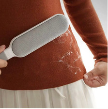 Double-Sided Pet Hair Remover, Manual Electrostatic Sticky Lint Brush, for pets