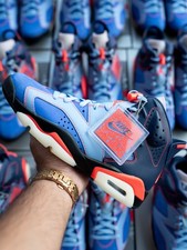 Awake NY x Air Jordan 6 Retro Midnight Navy IQ5706-400 Mens Sz 9 NEW SHIPS NOW